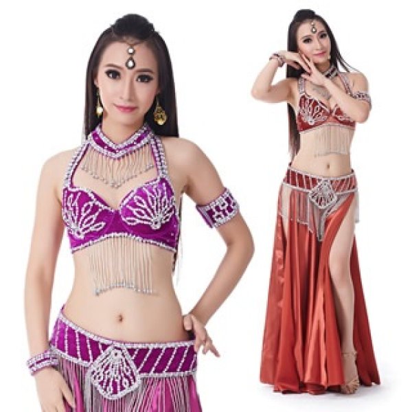 画像2: ベリーダンス衣装コスチューム -発表会用★5点セット862# (2)