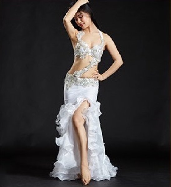 画像1: ベリーダンス衣装コスチューム --発表会用セット880#スカートC (1)