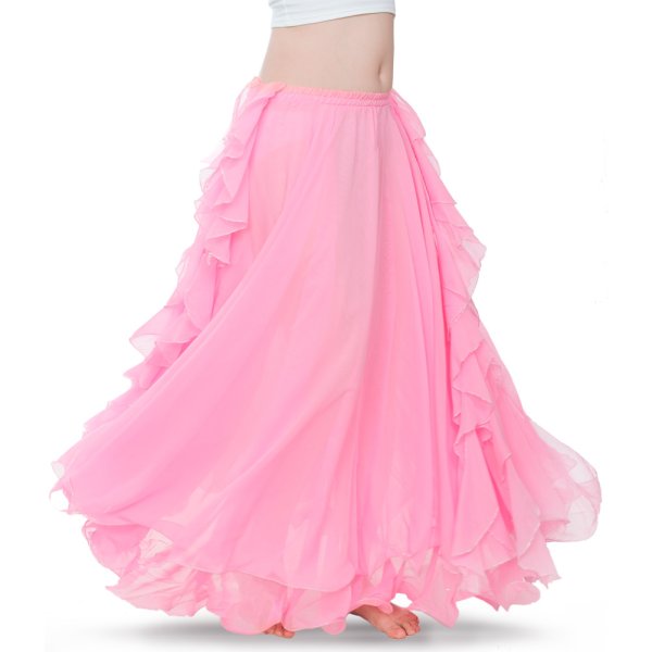 画像5: ベリーダンススカート--スリットスカートQ6001 (5)