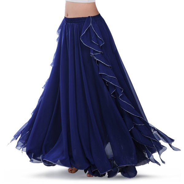 画像3: ベリーダンススカート--スリットスカートQ6001 (3)