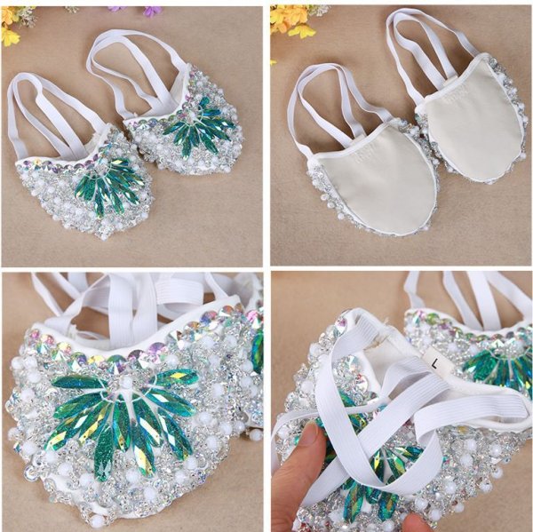 画像2: ベリーダンスシュースキンシューズ007 (2)