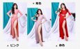 画像2: ベリーダンス練習セット-ワンピースT5585　再入荷 (2)