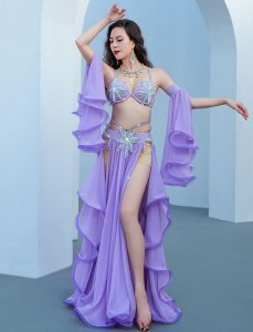 【GW5000円割】ベリーダンス衣装43800→38800円 ベリーダンス衣装コスチューム--ブラ＋スカートYC099 - DanceQueen踊姫