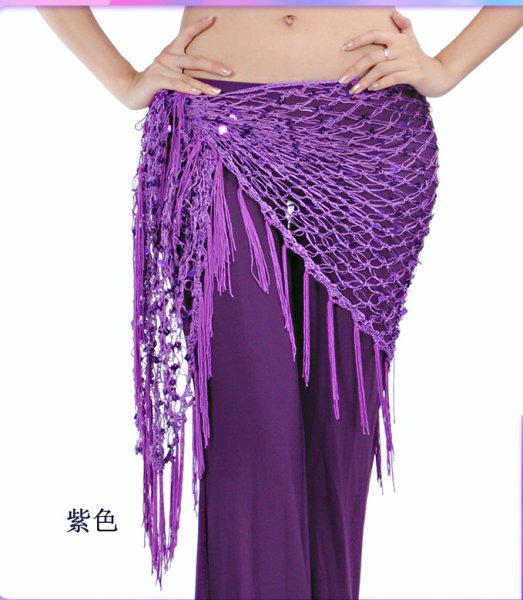 画像7: ベリーダンススカーフ--スカーフT5596S2 (7)