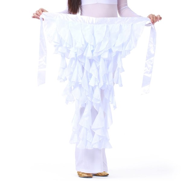 画像6: ベリーダンススカーフD01--「多色可」ヒップスカーフ (6)