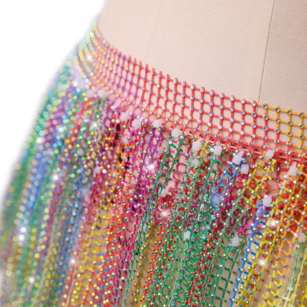 画像3: ベリーダンススカーフ--「多色可」スカーフY1016 (3)