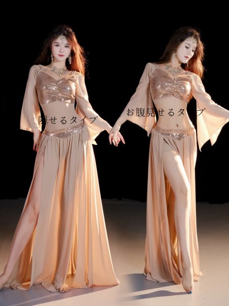 画像3: ベリーダンス練習セット-2Way練習セットT5052 (3)