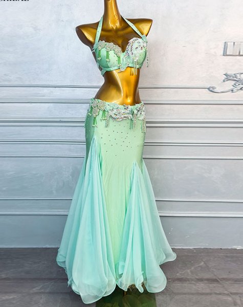 画像2: ベリーダンス衣装コスチュームWZY123 (2)