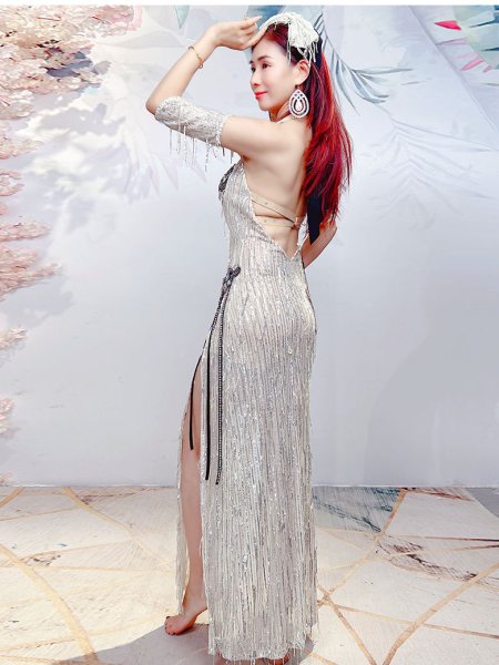 画像5: ベリーダンス衣装コスチューム 3点セットQC3296 (5)