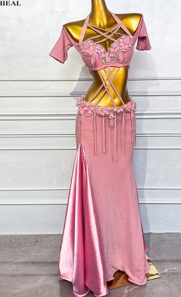 画像2: ベリーダンス衣装コスチュームWZY151 (2)