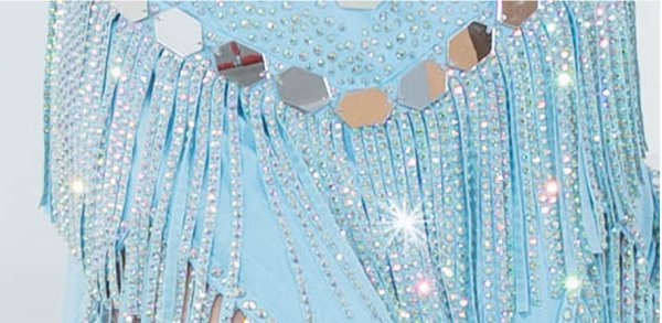 画像6: ベリーダンス衣装コスチューム--ブラ＋スカートYC112 (6)