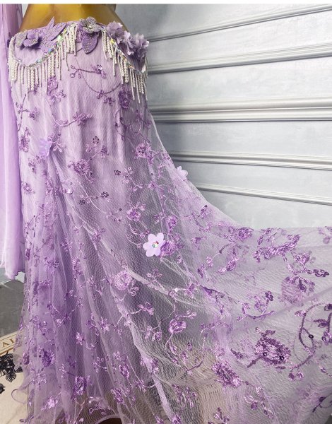 画像5: ベリーダンス衣装コスチュームWZY209-P (5)