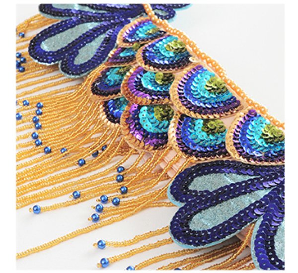 画像5: ベリーダンス衣装コスチューム--発表会用★2点セット123669 (5)