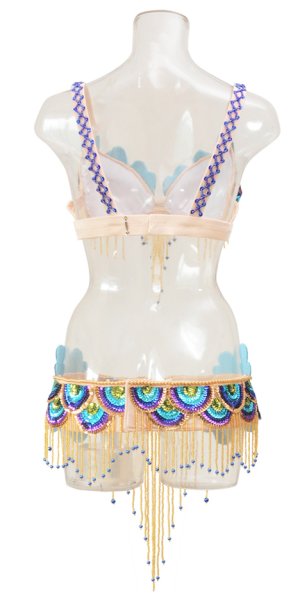 画像3: ベリーダンス衣装コスチューム--発表会用★2点セット123669 (3)