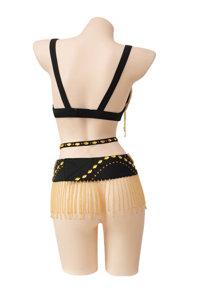 画像2: ベリーダンス衣装コスチューム--発表会用★2点セット124877 (2)