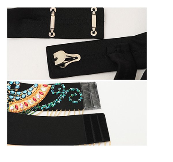 画像5: ベリーダンス衣装コスチューム--発表会用★2点セット124729 (5)