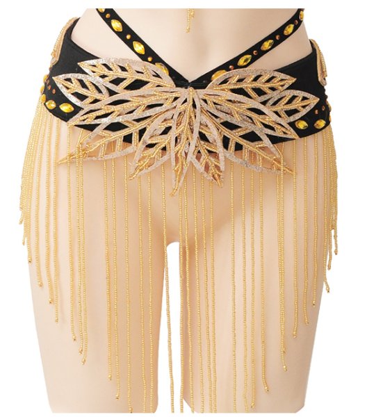 画像4: ベリーダンス衣装コスチューム--発表会用★2点セット124877 (4)