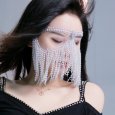 画像1: ベリーダンスアクセサリ--顔ベールMS103 (1)