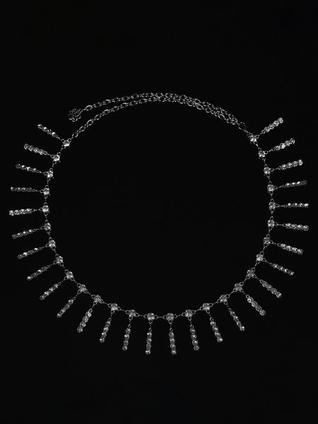 画像1: ベリーダンススカーフ--ベルト18# (1)