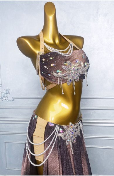 画像15: ベリーダンス衣装コスチュームQC3295 (15)
