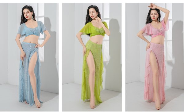 画像1: ベリーダンス練習セット-2点セットZM530 (1)