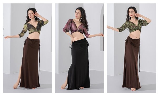 画像1: ベリーダンス練習セット-2点セットZM550-1（単品購入可） (1)