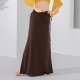 スカート茶色